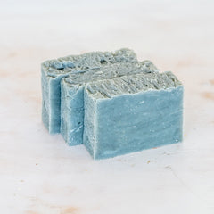 Peppermint Blue Clay Soap Bar